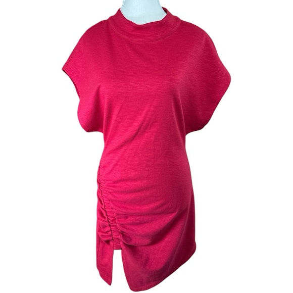 Free People Tops - Free People Vibrant Tunic with Side Ruching